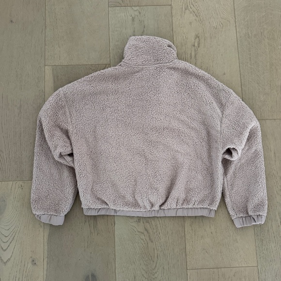 Vuori Cozy Sherpa Jacket - Umber Pink - Small - Picture 5 of 8